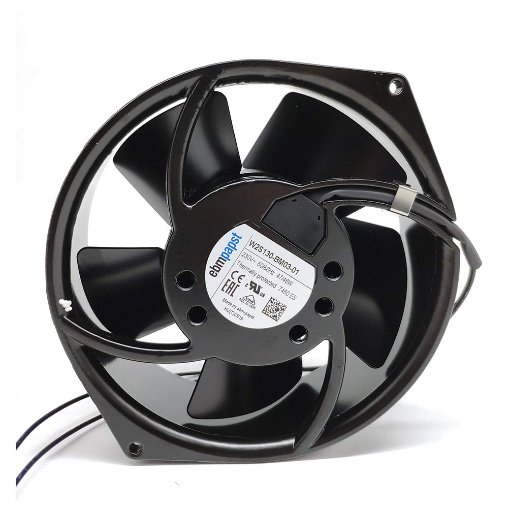 Original W2S130-BM03-01 230V 47/46W High Temperature Resistant All-Metal Axial Cooling Fan - Perfect for Industrial Equipment, HVAC Systems & Server Racks