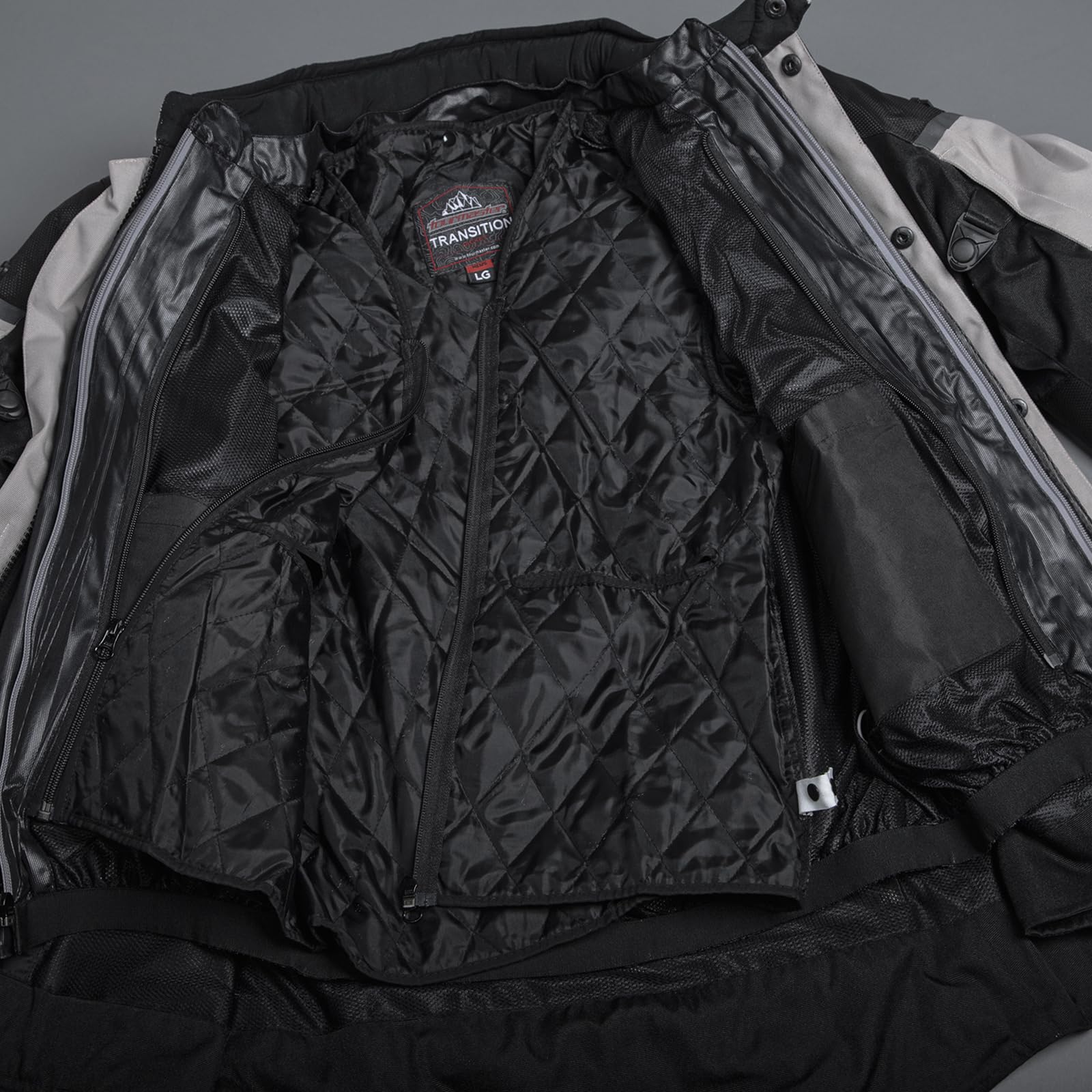 Tourmaster Men's Transition Motorcycle Jacket - Waterproof & Breathable Riding Gear for All Seasons - Perfect for Commuting, Touring & Adventure Motorcycling