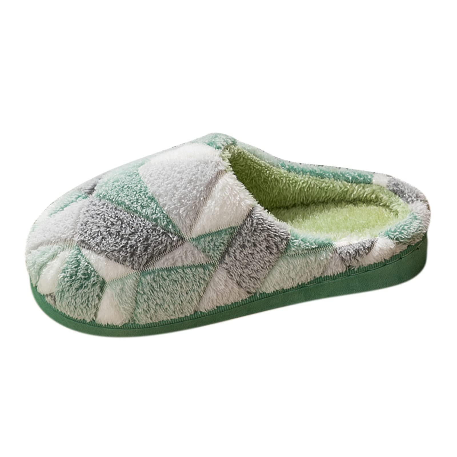 Women's Memory Foam Slippers - Soft Felt Indoor House Shoes for Winter - Cozy Warm Non-Slip Slip-On Slippers with Cushioned Sole - Perfect for Home, Hotel & Spa Use