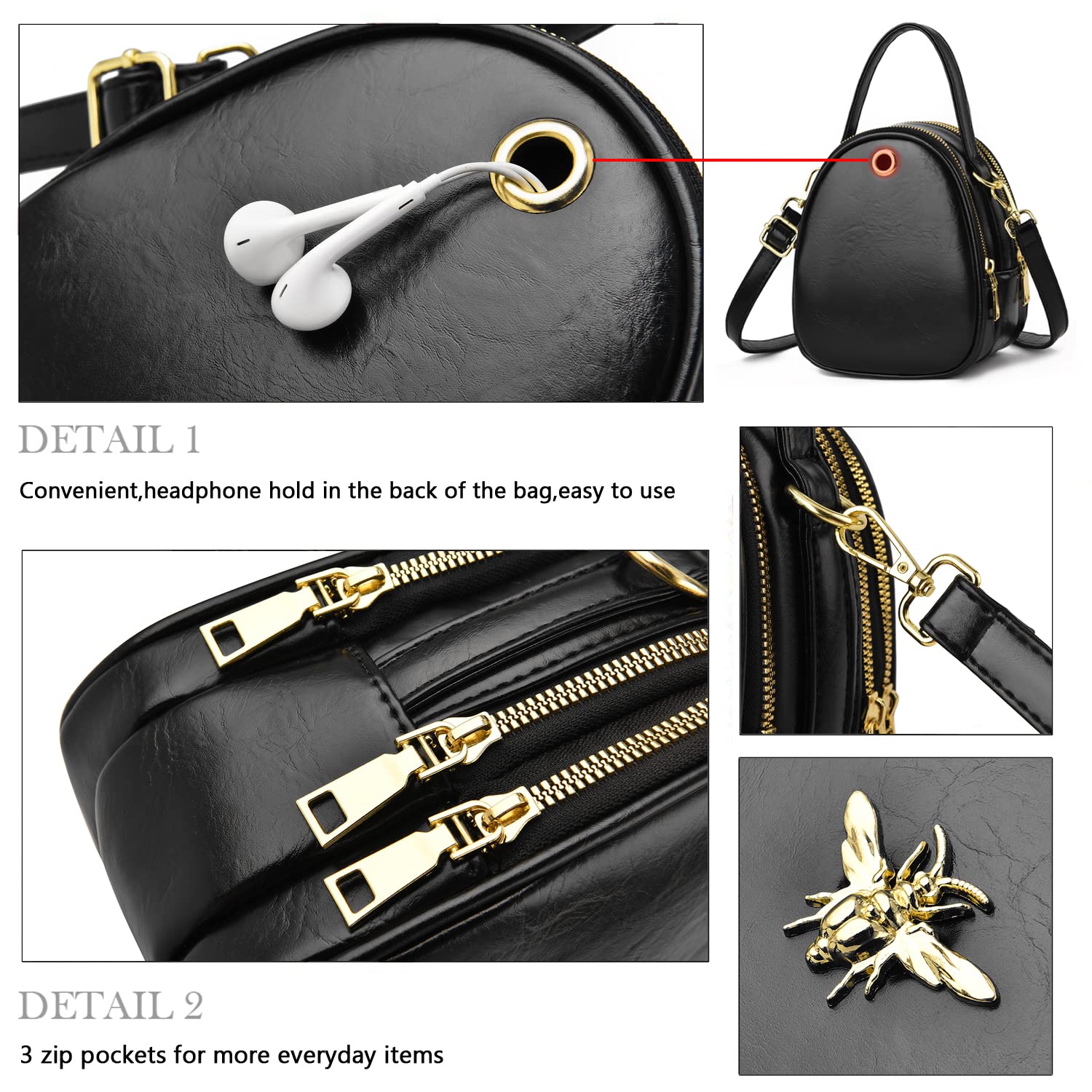 Stylish Women's Small Crossbody Bag - Fashionable Shoulder Purse & Messenger Handbag for Everyday Use, Travel, and Shopping