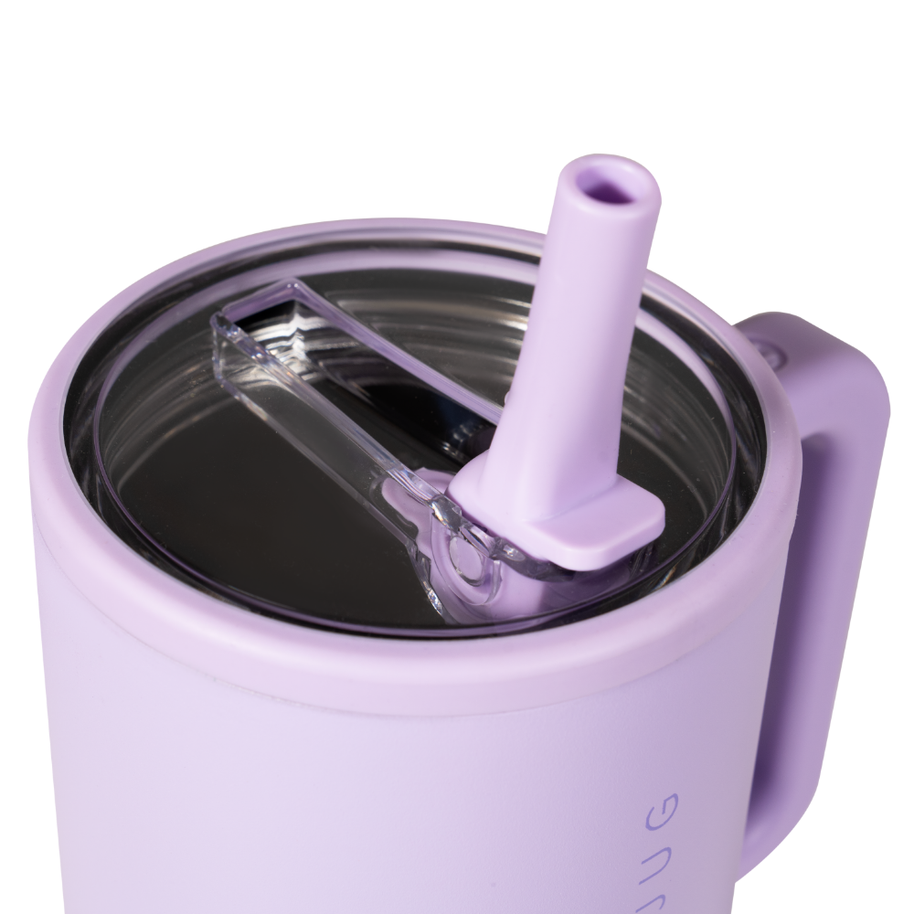 20Oz Lavender Travel Mug - Insulated Stainless Steel Coffee Tumbler with Lid for Hot & Cold Drinks - Perfect for Commuting, Camping & Office Use