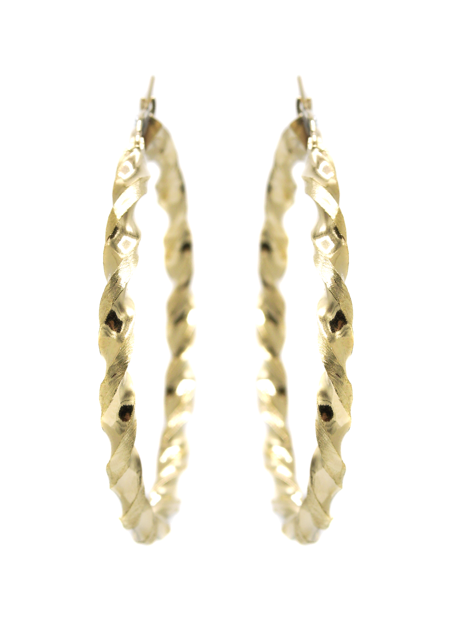 10K Gold Hoop Earrings for Women - Adjustable Size (14K, 18K Options Available) | Perfect for Everyday Wear, Parties & Special Occasions