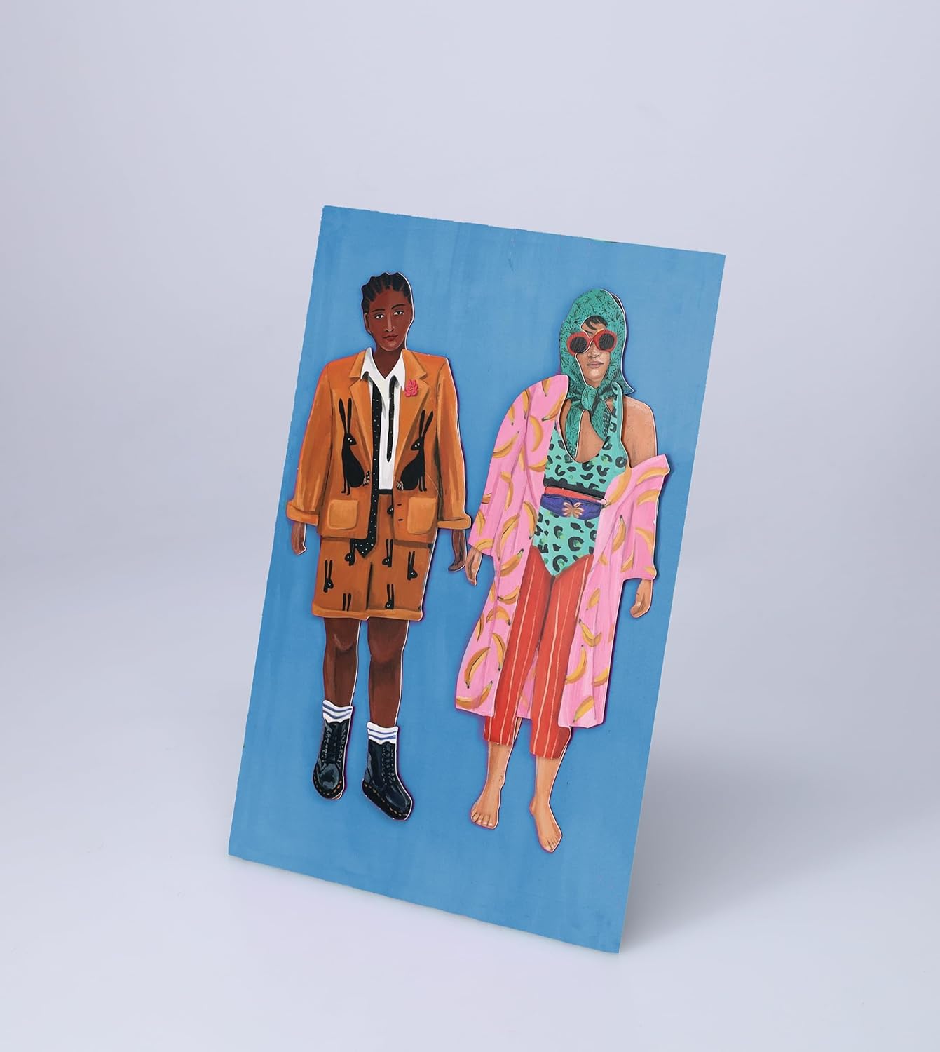 Fearless Fashion Magnetic Dolls - Mix & Match Dress Up Set for Kids | Creative Play & Pretend Fun