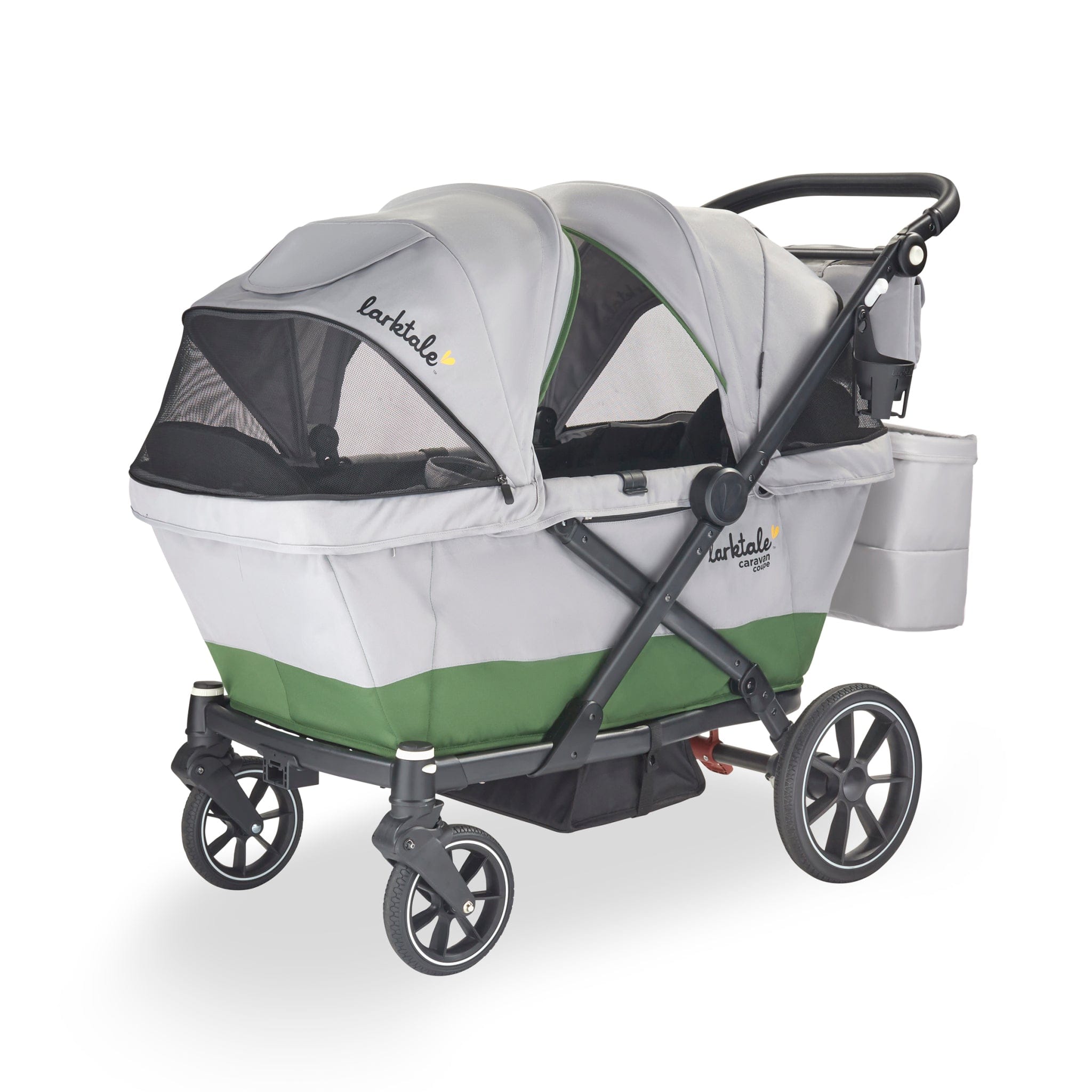 Larktale Caravan Coupe V2 Stroller Wagon - Lightweight All-Terrain Baby Stroller and Utility Wagon for Toddlers, Perfect for Beach, Park, Shopping & Outdoor Adventures