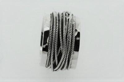 Hammered Band Rope Knot Ring for Women - Boho Chic Jewelry for Everyday Wear & Special Occasions