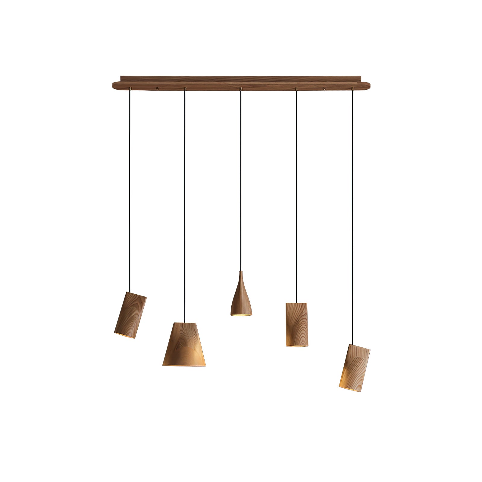 Bellwood Pendant Lamp - Modern Hanging Light Fixture for Kitchen Island, Dining Room & Bedroom - Adjustable Height & Warm White LED Lighting