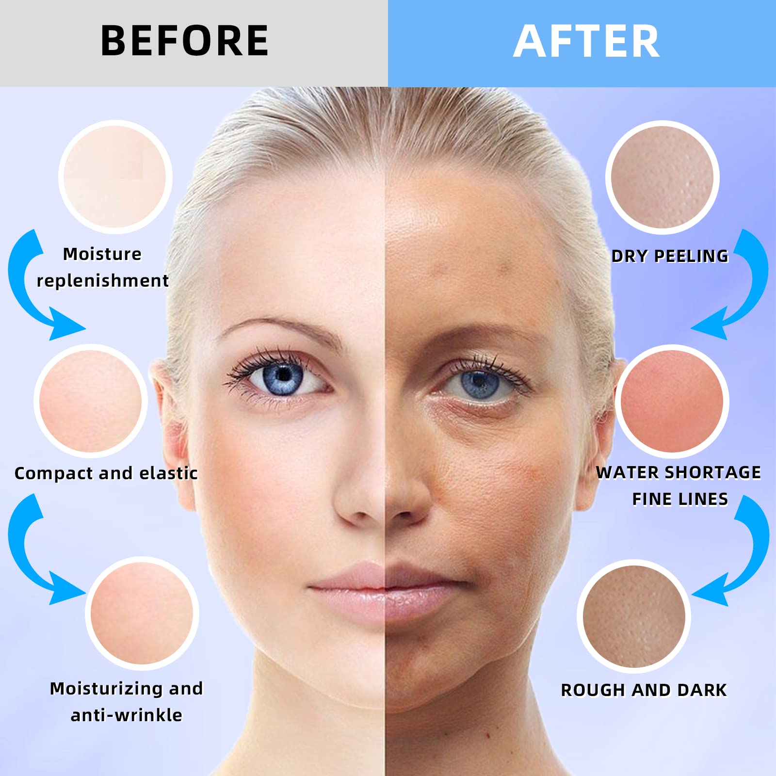 24K Gold Peel Off Face Mask with Natural Rose Petal Essence - Hydrating Jelly Mask Powder for Glowing Skin | At-Home Spa Treatment & Self-Care Routine