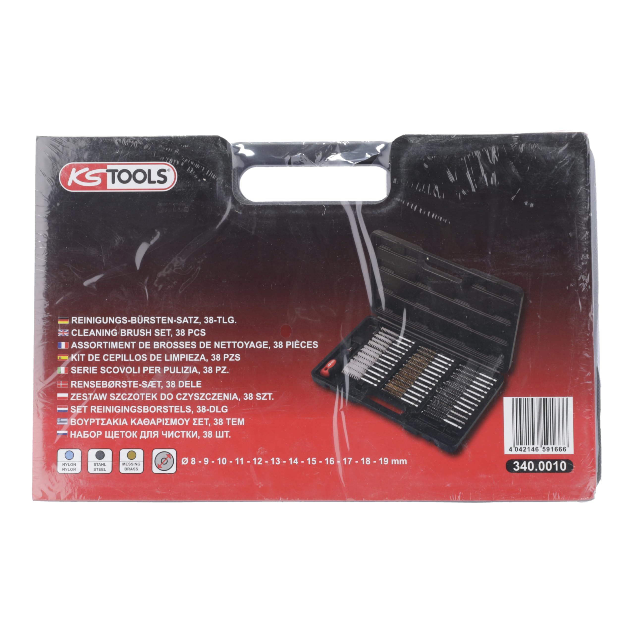 MASTER 38-Piece Cleaning Brush Set for Home & Kitchen