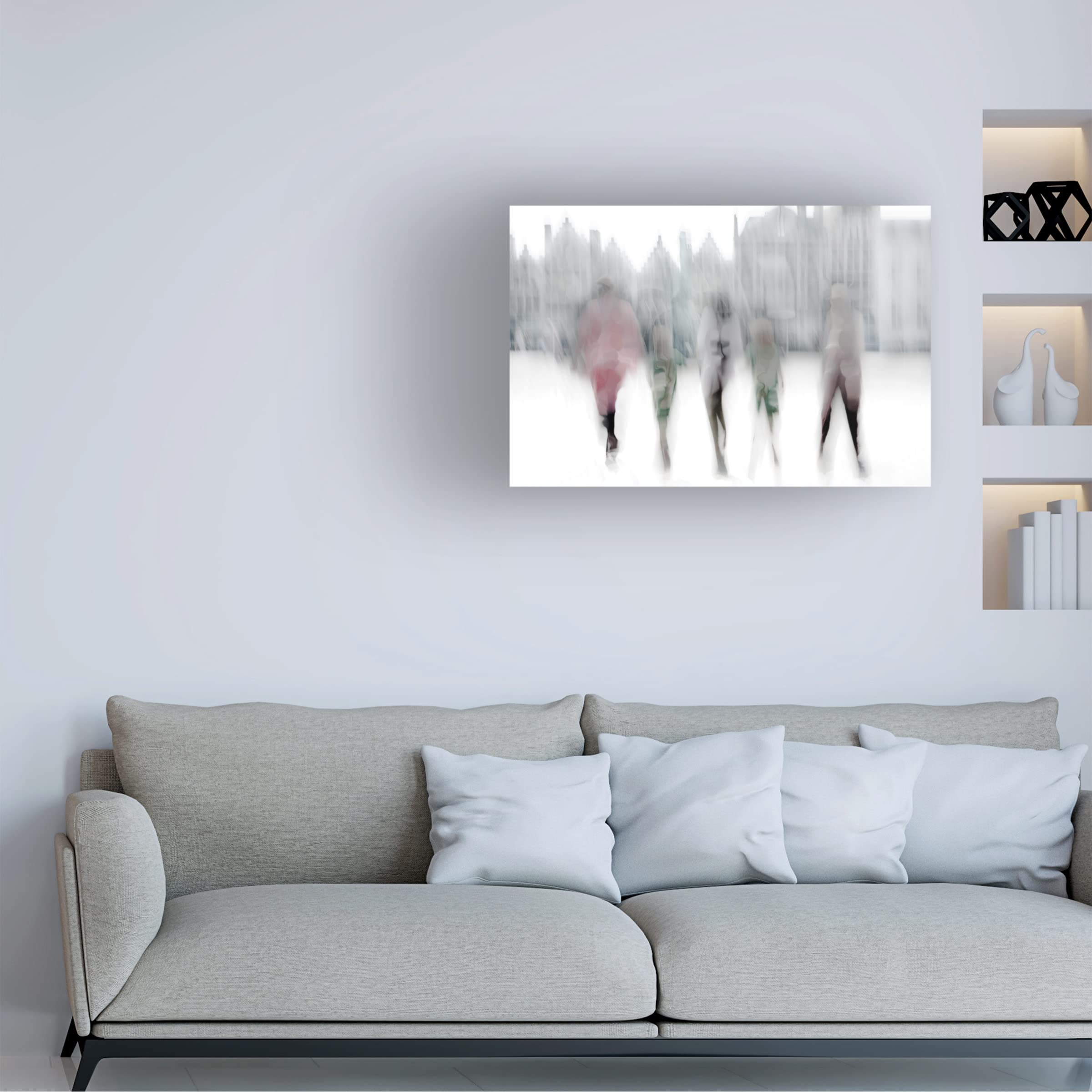 Gilbert Claes 'Ghostown' Canvas Art Print - Premium Trademark Fine Art for Home & Office Decor | Perfect for Living Room, Bedroom & Gallery Walls