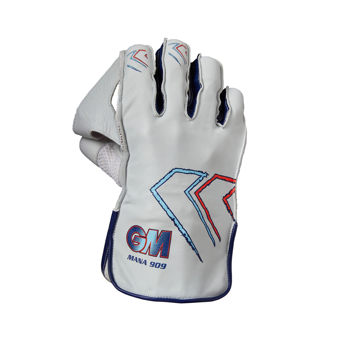 Gunn & Moore Mana 909 Cricket Wicketkeeping Gloves - Premium Leather Wicket Keeper Gloves for Cricket Matches & Practice Sessions