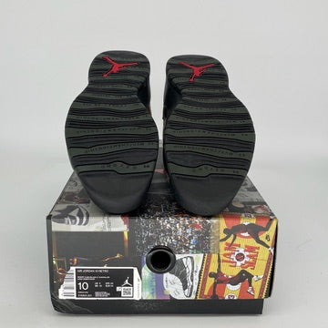 AIR JORDAN 10 Retro Sneakers - Woodland Camo Men's Size 10 (310805-201) | Basketball Shoes for Men, Streetwear Fashion & Casual Wear