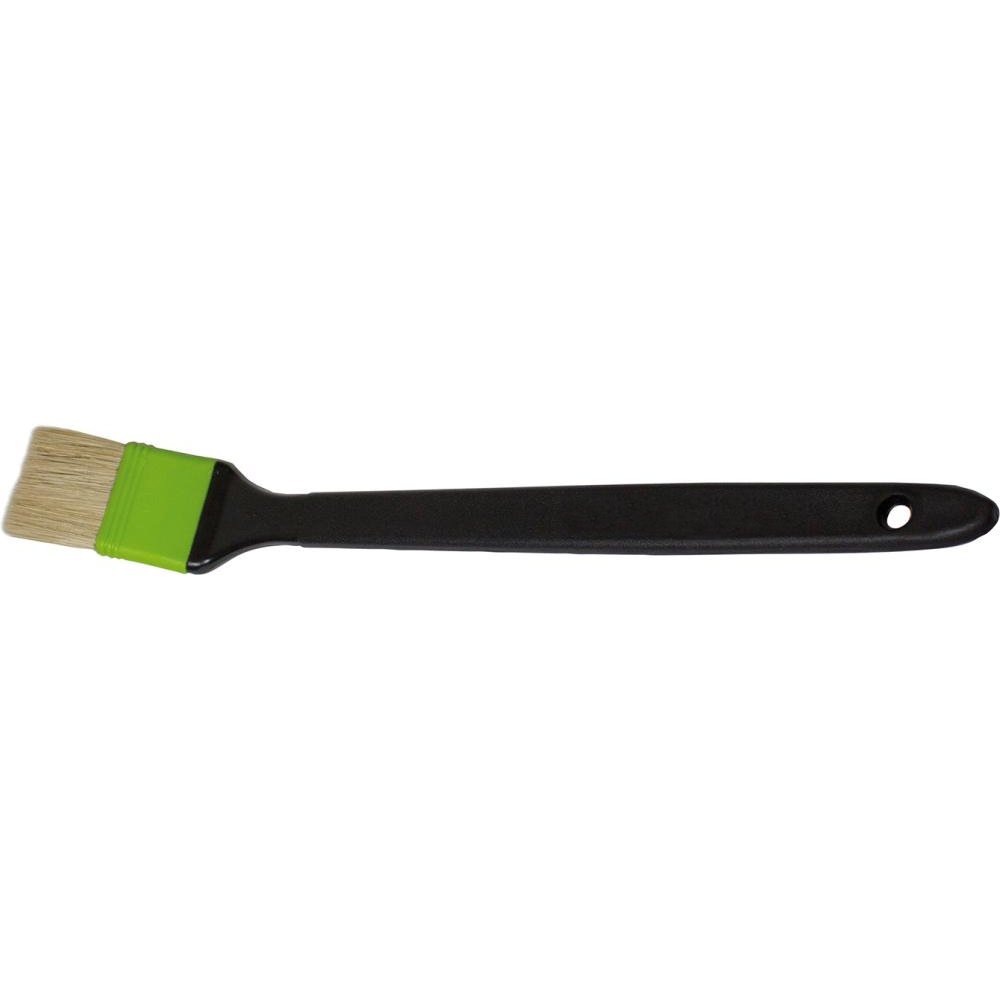 58460 Industrial Radiator Paint Plastic Brush - 50mm Black Nylon Bristles for Automotive, HVAC & Home DIY Projects - Heat Resistant Painting Tool for Metal, Wood & Plastic Surfaces