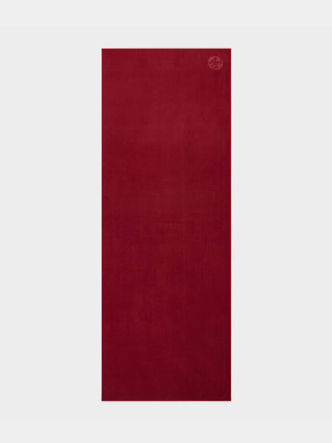 Manduka eQua Yoga Mat Towels - Non-Slip, Absorbent & Eco-Friendly for Hot Yoga, Pilates & Workouts - Perfect for Home & Studio Use