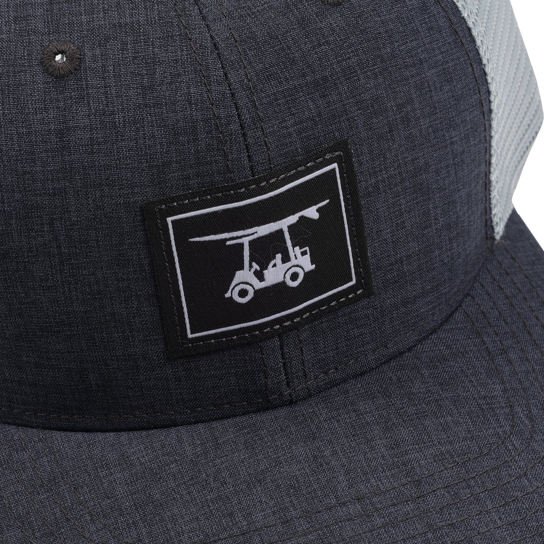 Premium Heather Charcoal Trucker Hat for Men & Women - Stylish Adjustable Baseball Cap for Outdoor, Sports, and Casual Wear
