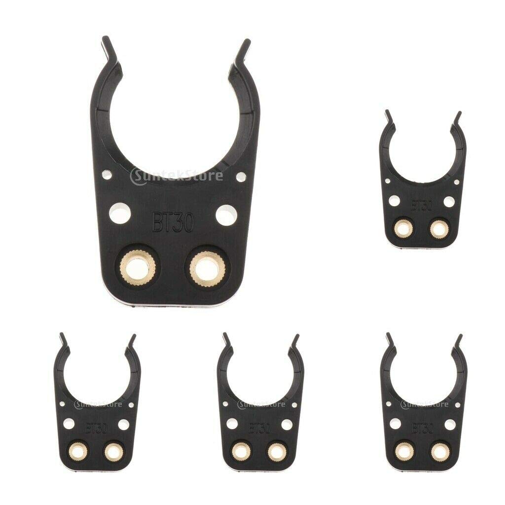 BT30 Tool Holder Clamp for CNC Router - 4X Metalworking Tool Changer for Engraving Machines | Perfect for Precision Milling, Drilling & Metal Fabrication
