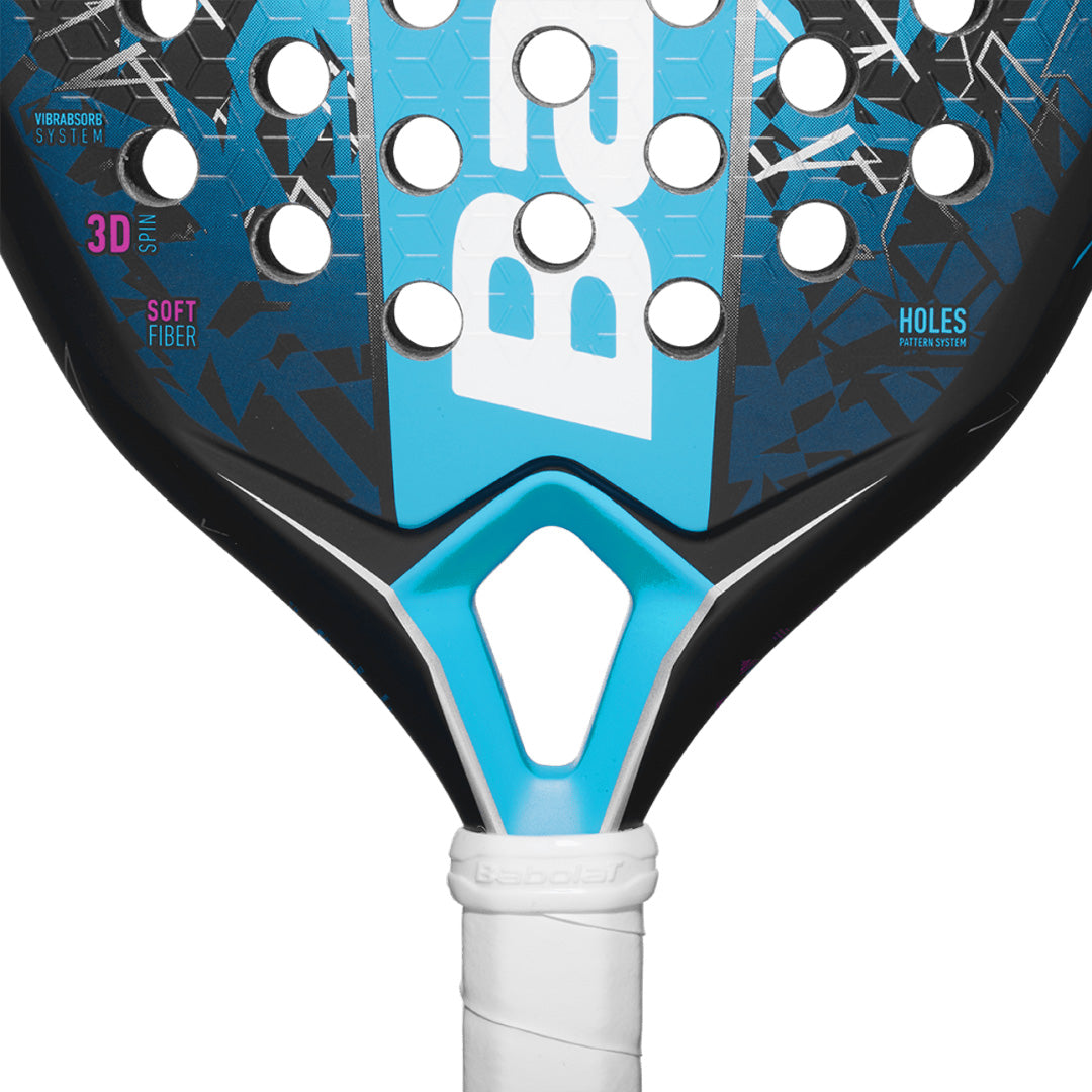 Babolat Air Vertuo Tennis Shoes - Blue/Black - Lightweight & Breathable for Men & Women - Perfect for Court Play & Casual Wear
