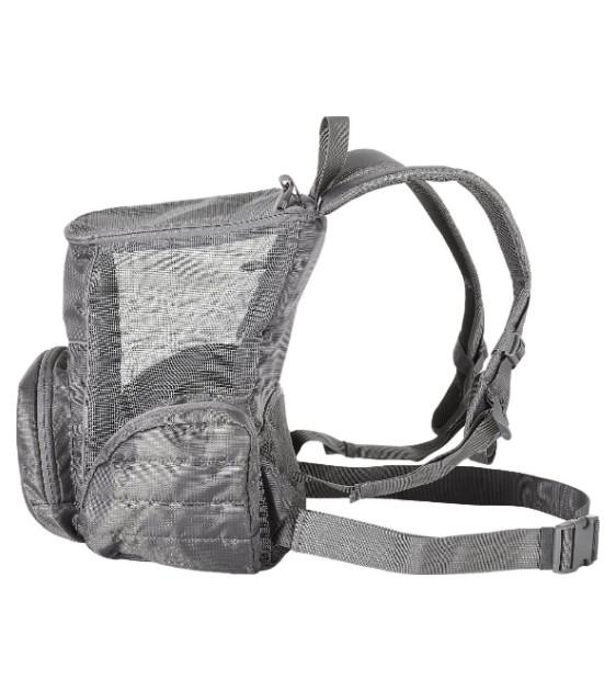 Outward Hound Pooch Pouch Dog Backpack - Grey | 25% OFF | Durable Pet Carrier for Hiking, Travel & Outdoor Adventures