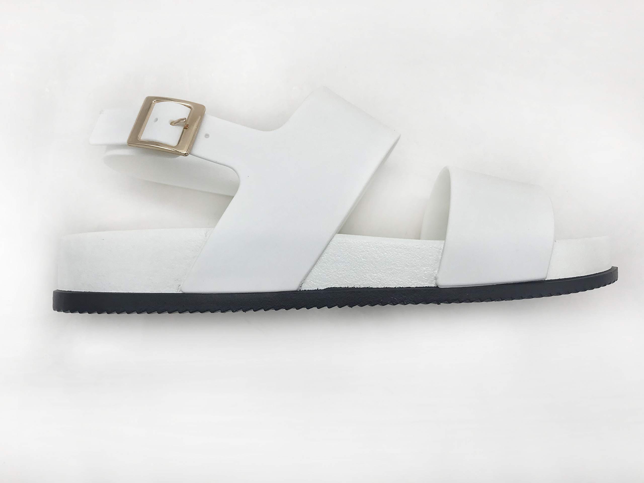 J-Slips Women's Adjustable Buckle Sandals - Comfortable Summer Casual Sandals for Beach, Walking & Outdoor Activities | Elegant Sandalias for Women