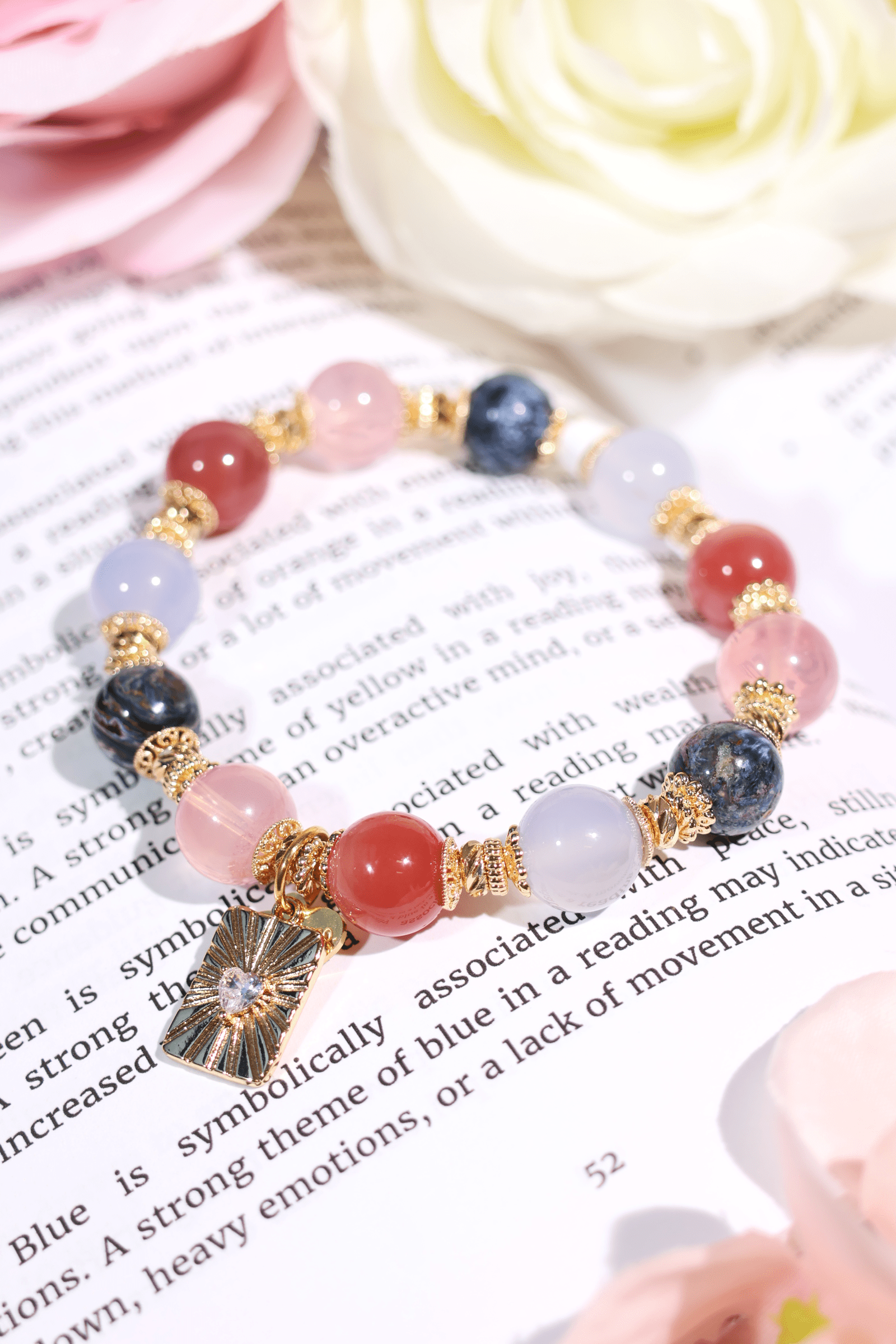 Everlasting Love Bracelet #08 - Elegant Adjustable Beaded Jewelry for Women, Perfect for Valentine's Day, Anniversary & Romantic Gifts