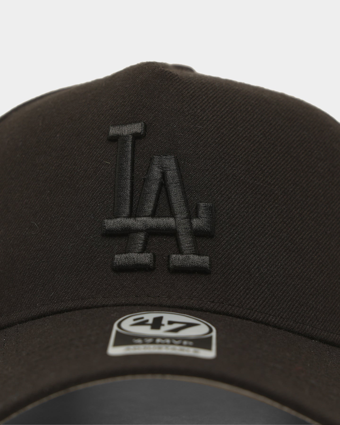 Los Angeles Dodgers '47 MVP DT Snapback Hat - Black/Black Adjustable Baseball Cap for Men & Women - Perfect for Games, Fan Gear & Streetwear Fashion