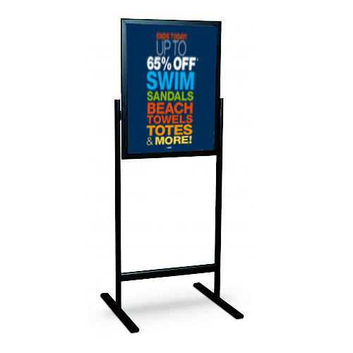 22x28 Double Sided Snap Open Poster Sign Stand with 2 Sign Frames - Perfect for Retail Stores, Restaurants, and Trade Shows
