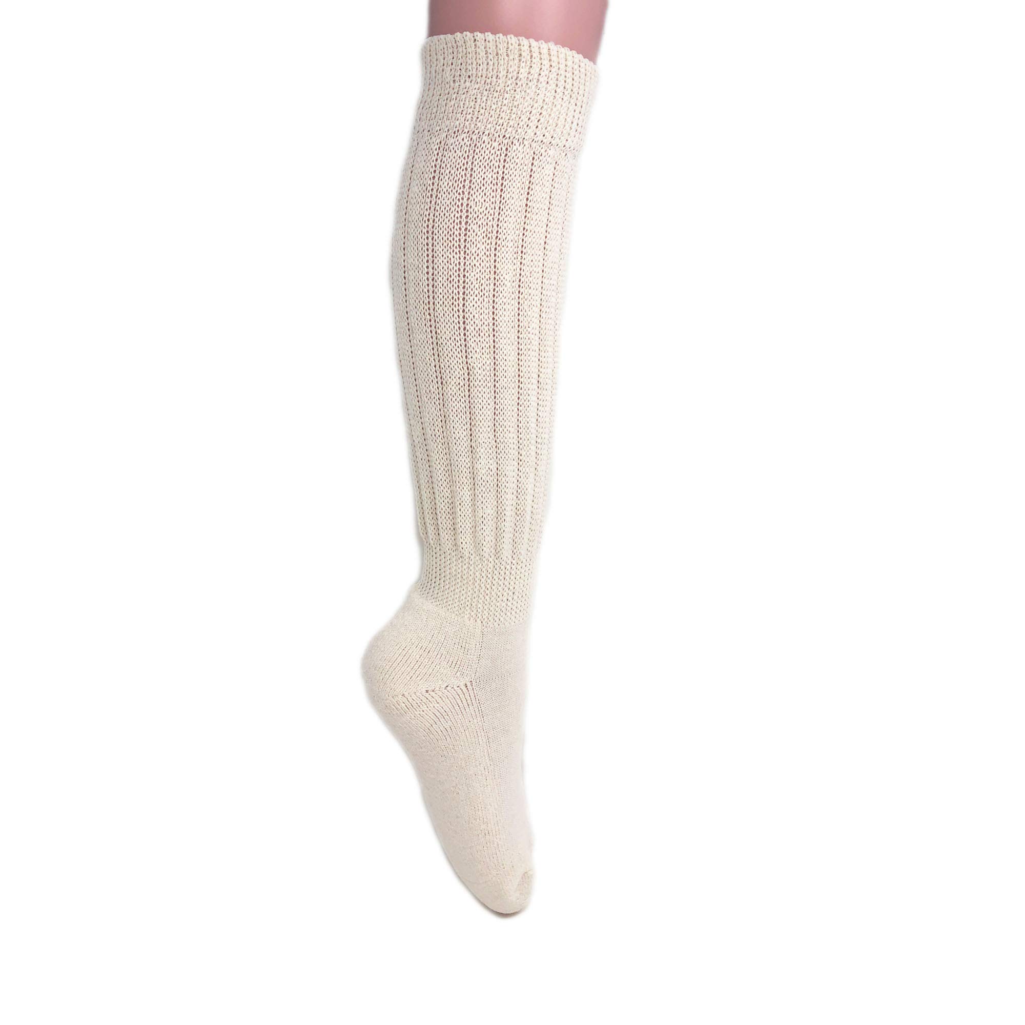 14 Pairs Women's Cotton Slouch Socks - Made in USA - Shoe Size 5-10 - Comfortable Casual & Lounge Socks for Home, Office & Everyday Wear