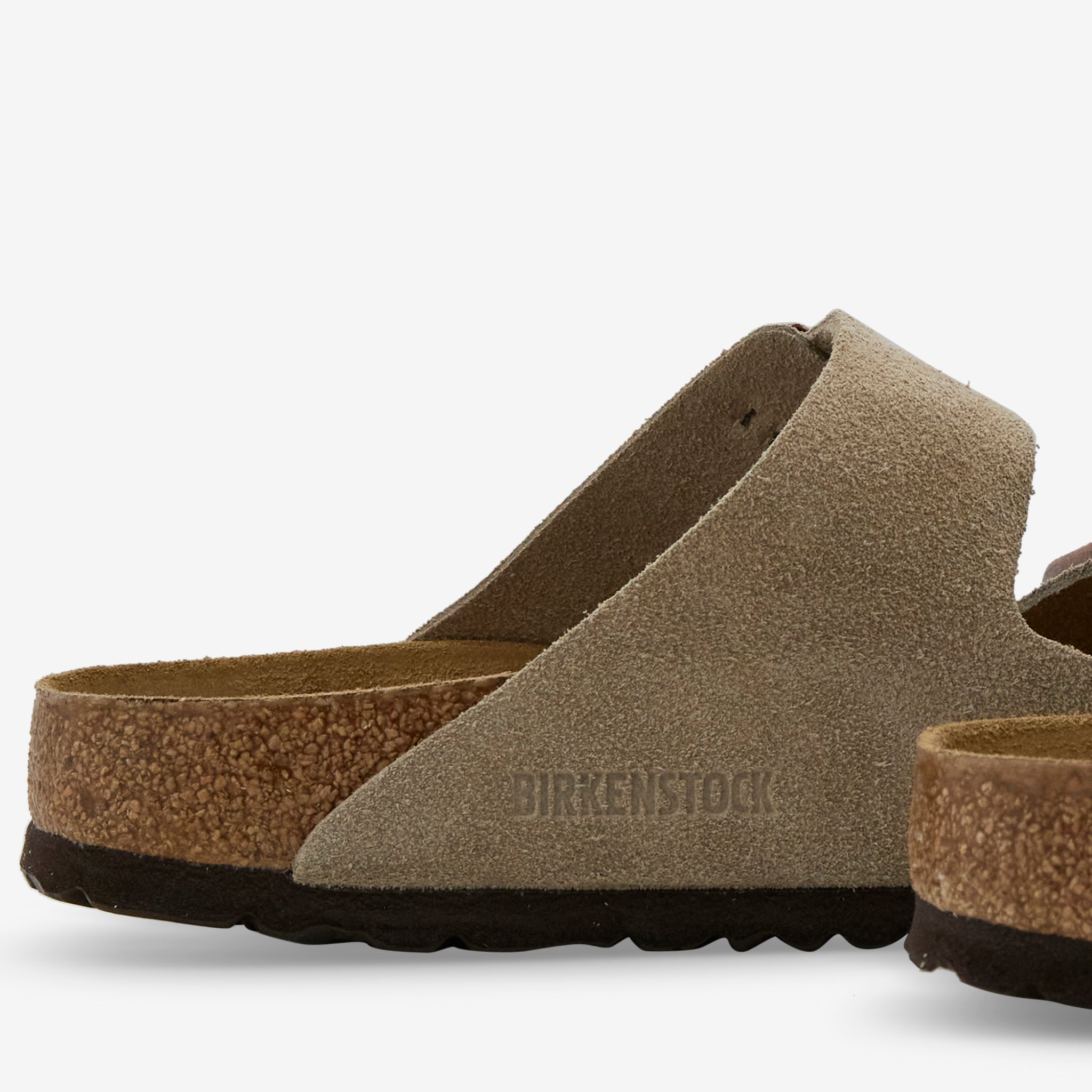 Arizona SFB Taupe Suede Narrow Sandals - Comfortable Women's Casual Shoes for Summer Walking & Beach Outfits
