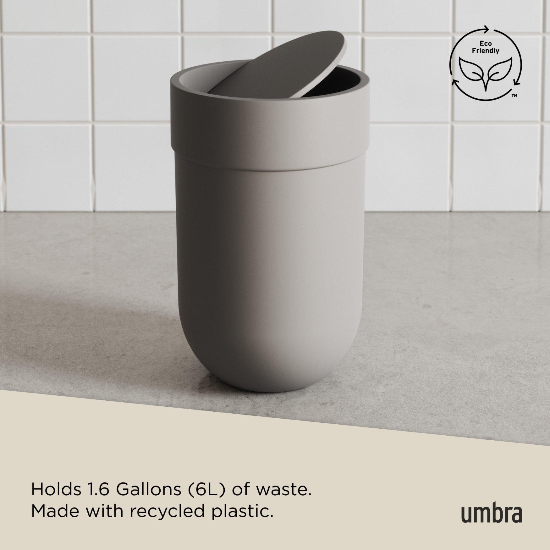 Smart Touchless Trash Can with Motion Sensor - Hands-Free Automatic Garbage Bin for Kitchen, Bathroom, Office - 13 Gallon Stainless Steel Wastebasket with Lid (Perfect for Home, Restaurant, or Commercial Use)