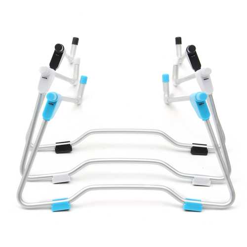 Adjustable Portable Laptop Stand for Bed & Desk - Ergonomic Holder for PC, Notebook & Tablet - Perfect for Work, Study & Relaxing in Bed or on the Couch