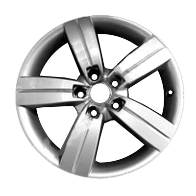 17 Inch Audi TT OEM Silver Wheel Rim ALY058817 (2008-2010) 8J0601025C - Perfect Replacement for Audi TT Coupe & Roadster Models