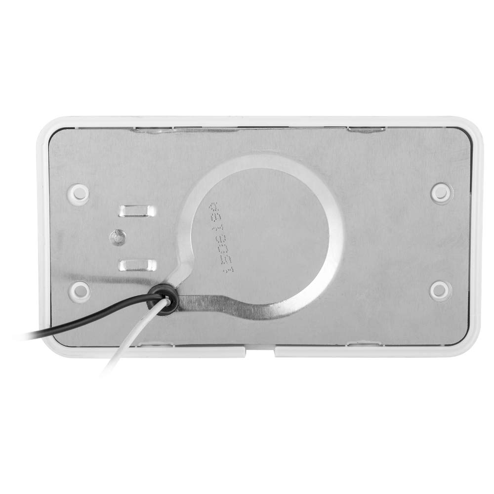 Lumitronics RV 12V LED Outdoor Porch Light - Waterproof Utility Lighting Fixture with Clear & Amber Lenses for Campers, Trailers, Boats - Perfect for Nighttime Safety & Outdoor Adventures