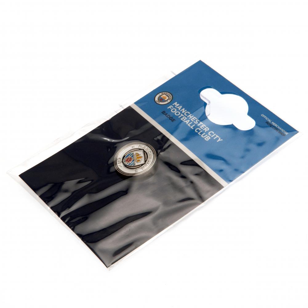 Manchester City FC Official Crest Badge - Premium Embroidered Patch for Jerseys, Jackets & Caps - Perfect for Soccer Fans & Collectors