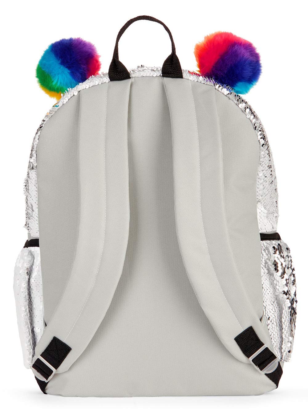 Cute Panda Sequin Backpack for Girls Teens - Reversible Glitter School Bag with Adjustable Straps - Perfect for School, Travel & Daily Use