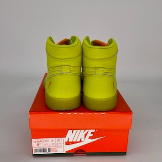 AIR JORDAN 1 GATORADE CYBER Sneakers Men's Size 9.5 AJ5997-345 - Retro Basketball Shoes for Streetwear & Sports Fashion