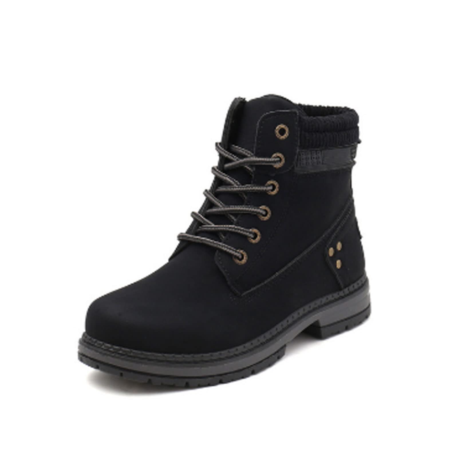 **Gxswlaaa Women's Winter Snow Boots - Warm Ankle Booties with Thick Non-Slip Sole for Outdoor Activities, Hiking & Cold Weather (Pink, Size 7.5 US) - Perfect for Snowy Days & Casual Wear**