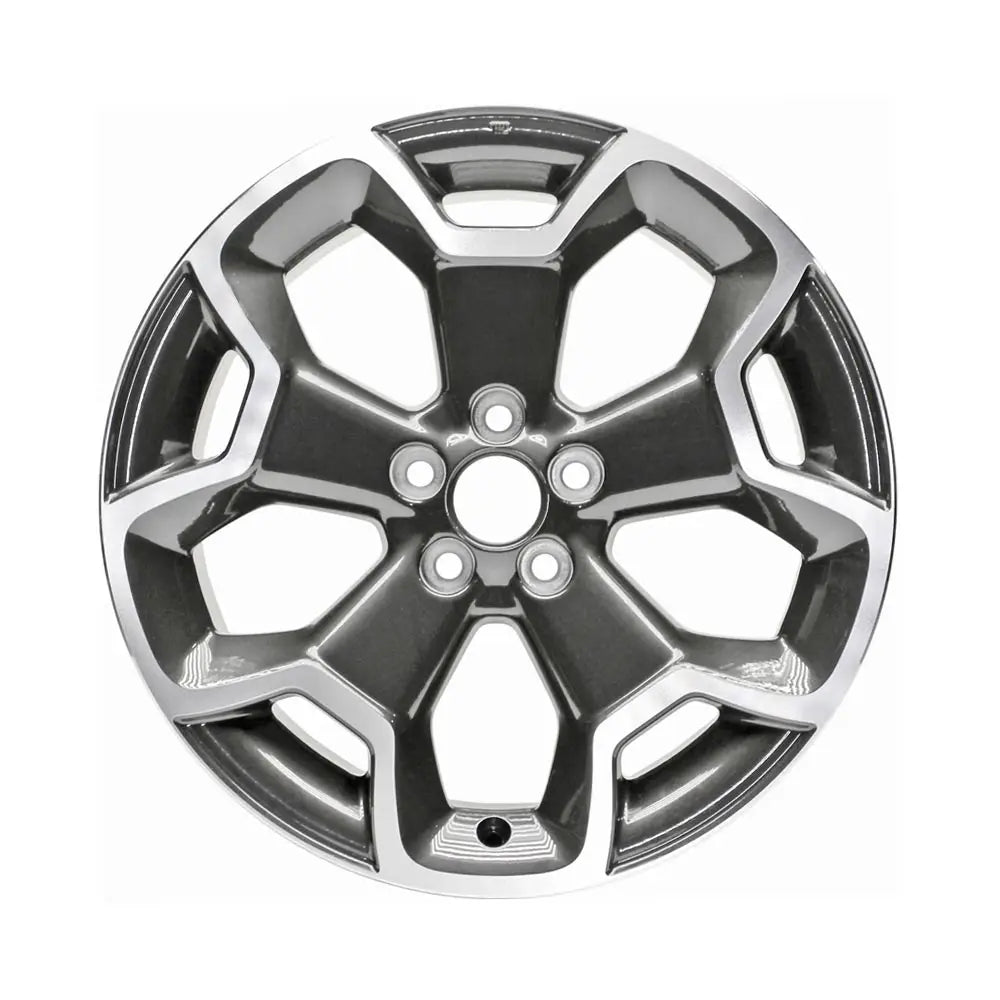 17 Inch Subaru XV Crosstrek Replacement Wheel - Machined Charcoal Replica Rim 68806 | Perfect for Off-Roading, Winter Driving & Custom Car Upgrades