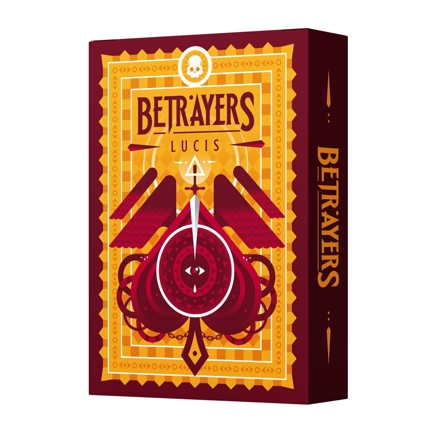 Premium Betrayers Lucis Playing Cards - Elegant Deck for Poker, Magic Tricks & Card Games - Perfect for Game Nights, Collectors & Professional Performers