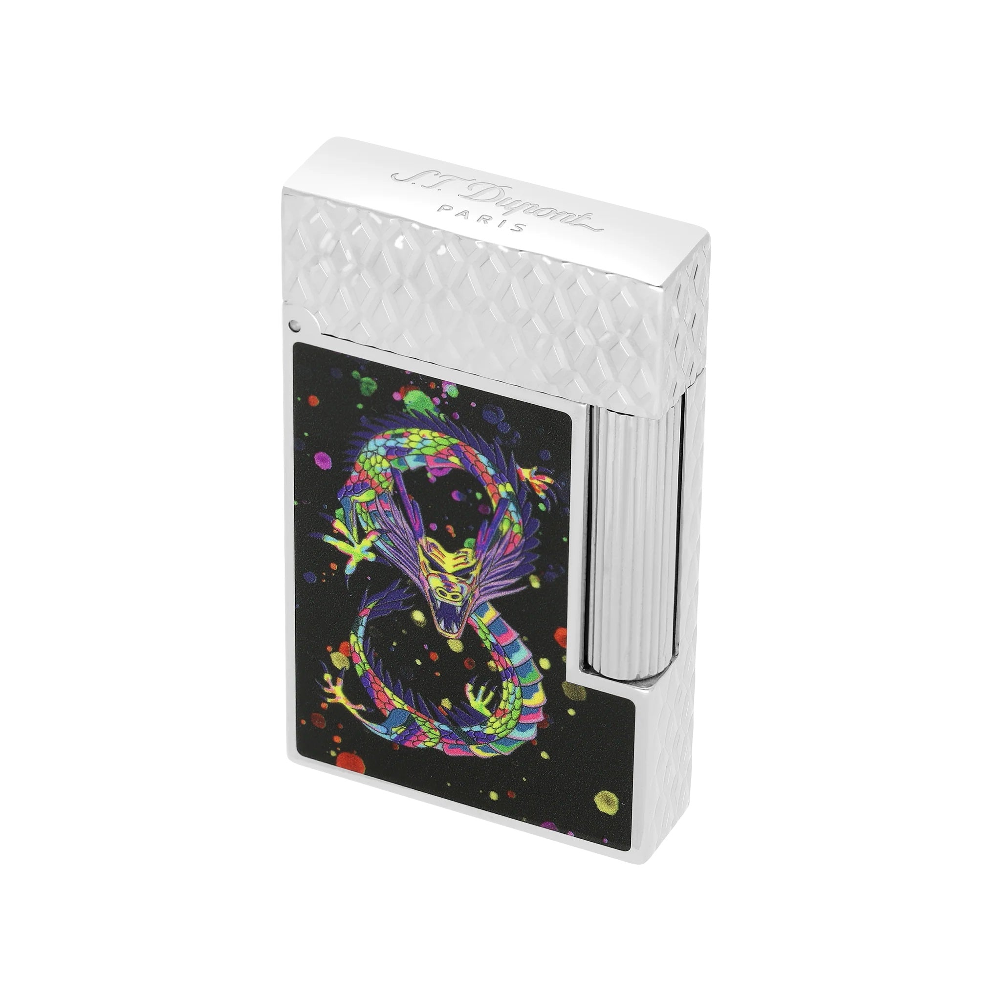ST Dupont Line 2 Year of the Dragon Black Luxury Lighter - Premium Collectible Gift for Men, Business Gifts & Special Occasions