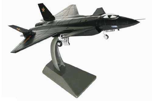 1/72 Scale TANG DYNASTY J-20 Stealth Fighter Aircraft Model - Premium Metal Alloy Collectible Toy - Perfect for Military Enthusiasts & Model Plane Collectors