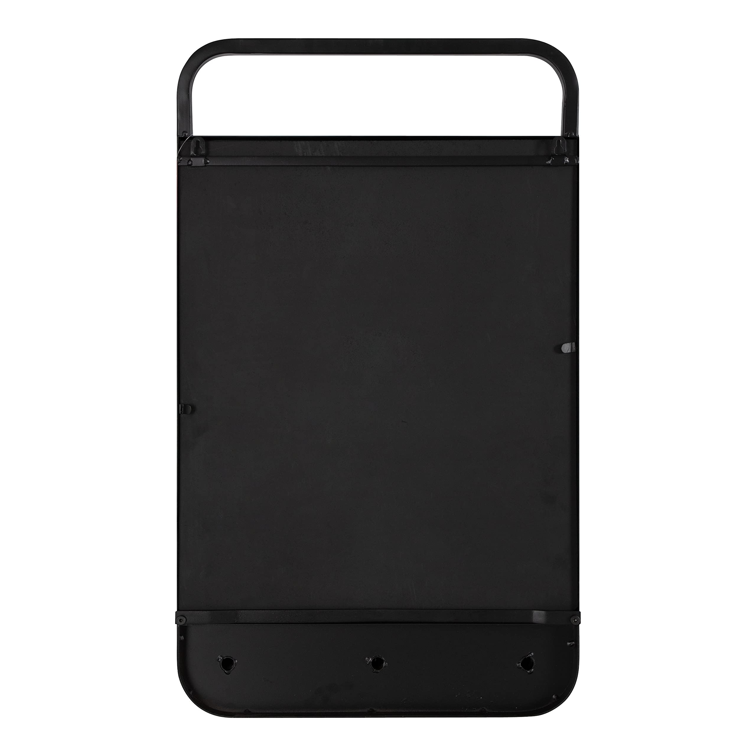Kate and Laurel Decatur Modern Dry Erase Wall Organizer with Hooks - 18