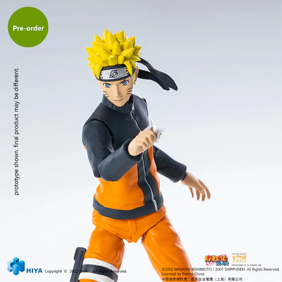 1/12 Scale Naruto Uzumaki Action Figure - 6