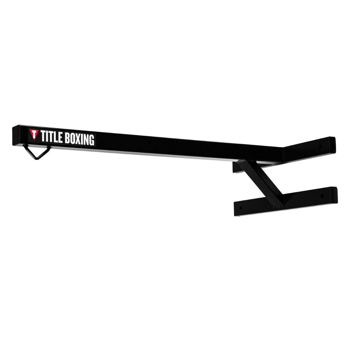 TITLE Boxing Spacesaver Wallmount Bag Hanger 2.0 - Heavy Duty Punching Bag Mount for Home Gym, Boxing Stand & Training Equipment - Perfect for Small Spaces, Garage Workouts & Martial Arts Practice