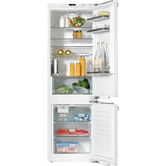Miele 283 Litre Integrated Bottom Mount Refrigerator KFNS37452IDE - Energy Efficient French Door Fridge for Modern Kitchen & Home Storage