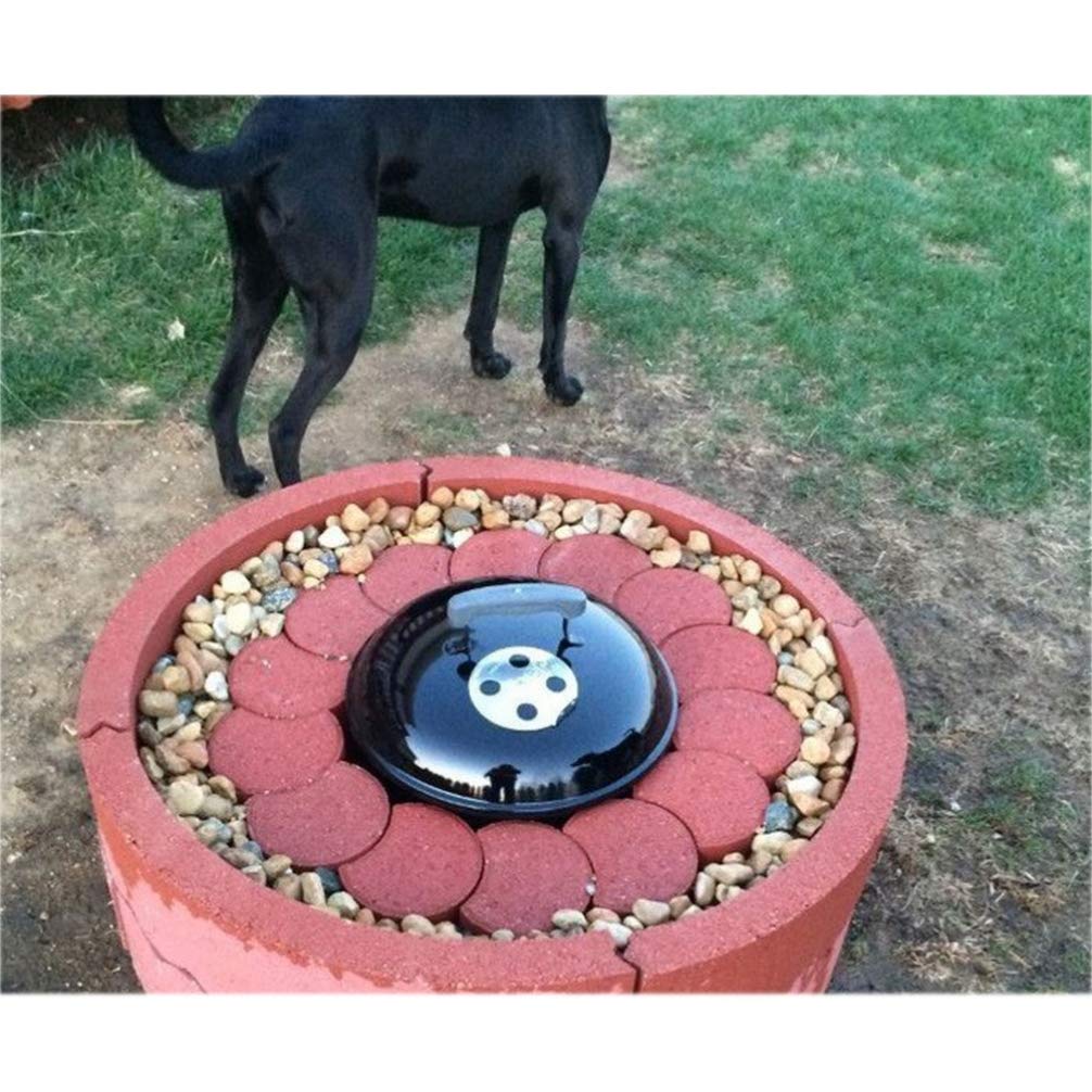 2PCS Hemoton Plastic Concrete Molds for Pavement, Walkway & Driveway - DIY Stepping Stone Maker for Garden, Patio & Lawn Landscaping Projects