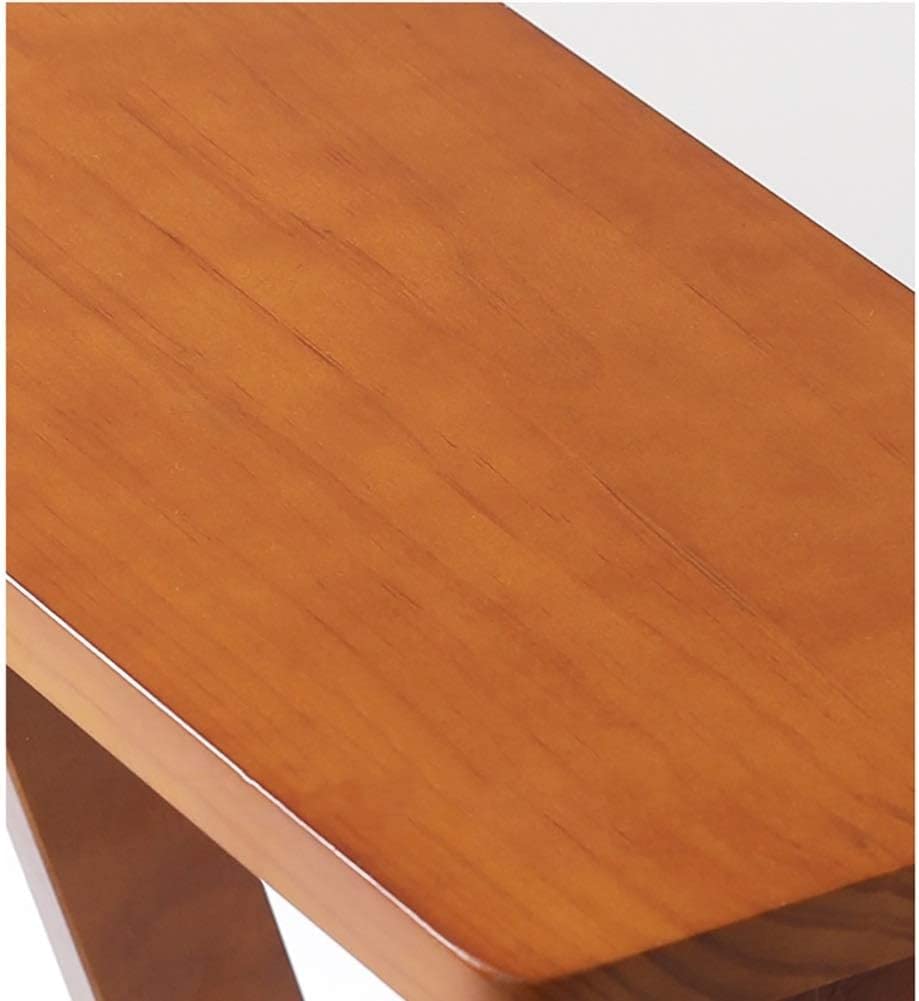 OKUOKA 3-Step Wooden Folding Stool - Solid Wood Portable Step Stool for Home, Kitchen, Bathroom - Modern Simple Design, Non-Slip Feet - Perfect for Reaching High Shelves, Changing Light Bulbs & Home Organization