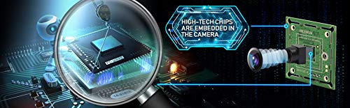 G 60fps USB Camera Module - 0.3MP VGA Webcam with 120° Wide Angle Lens, 480P Resolution for Windows/Android/Mac/Linux/Raspberry Pi | Perfect for Video Conferencing, Live Streaming & Embedded Systems