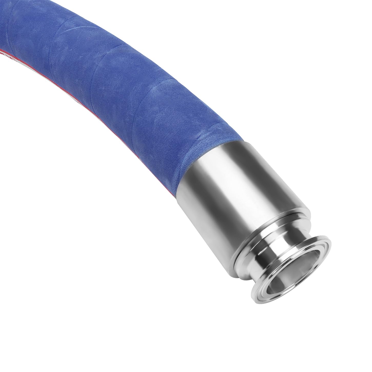 Premium 1.5 Inch Tri-Clamp Food Grade Brewery Transfer Hose - 3.2ft Beverage Tubing for Beer, Wine & Home Brewing - Perfect for Commercial Breweries, Home Brewing & Beverage Dispensing Systems