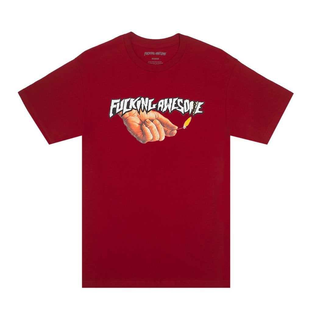 Fucking Awesome Pyro Graphic T-Shirt - Cool Streetwear for Men & Women - Perfect for Concerts, Parties, and Casual Wear