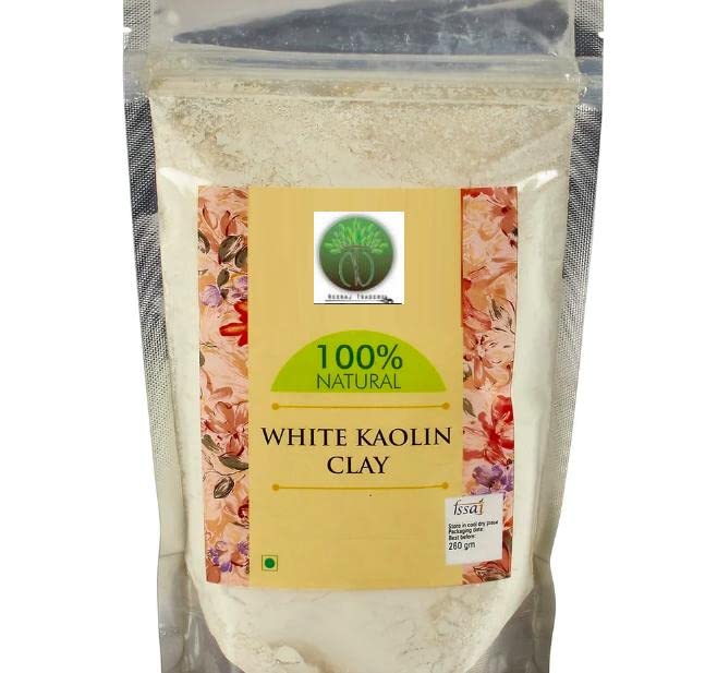 NEERAJ - 200g Kaolin Clay Powder for Blackheads, Pimples & Acne | Natural China Clay for Deep Cleansing Face Masks | Gentle Skin Detox & Pore Minimizer for Oily & Sensitive Skin