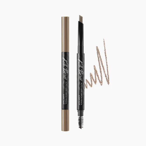 CLIO Auto Hard Eyebrow Pencil 0.31g - Waterproof & Long-Lasting Eyebrow Makeup for Natural Look - Perfect for Daily Use, Work, and Special Occasions